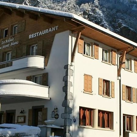 Hotel Le Relais Du Mont Blanc Magland Exterior foto