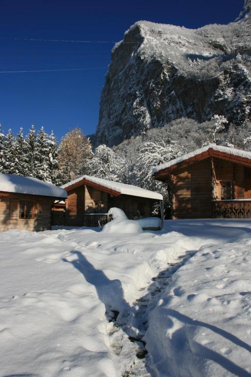 Hotel Le Relais Du Mont Blanc Magland Exterior foto