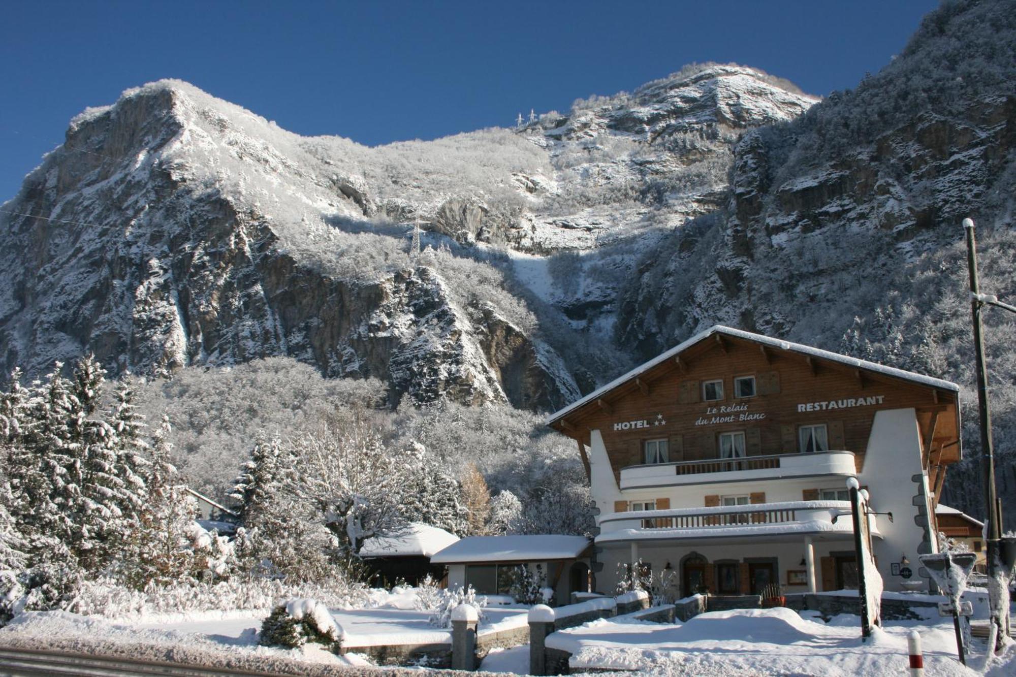 Hotel Le Relais Du Mont Blanc Magland Exterior foto