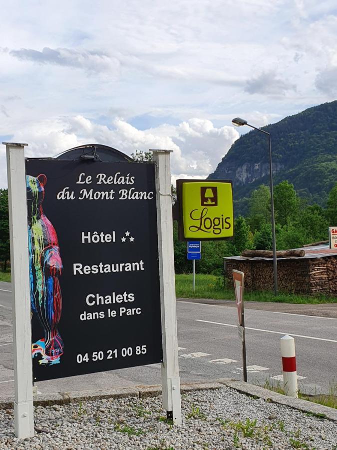 Hotel Le Relais Du Mont Blanc Magland Exterior foto